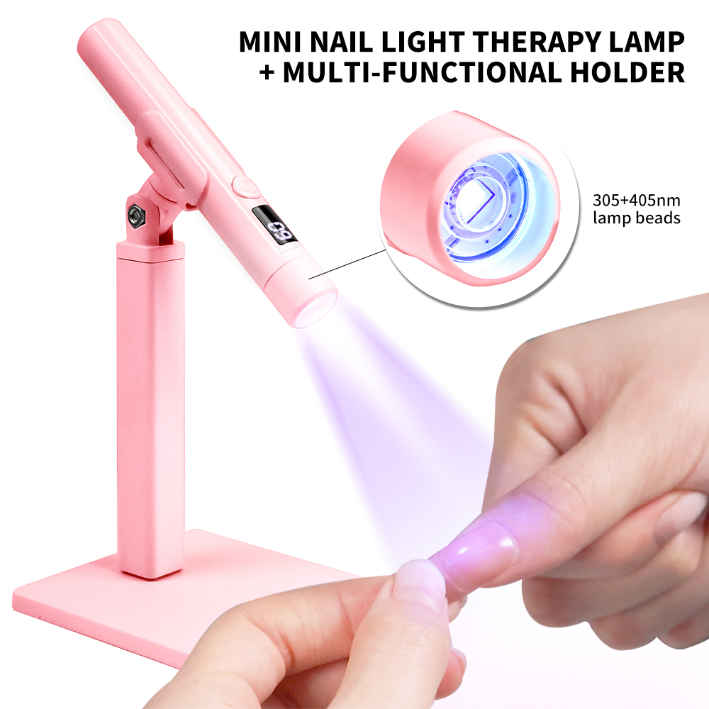 Photography Lighting Portrait - Portable Nail UV LED Lamp Rechargeable