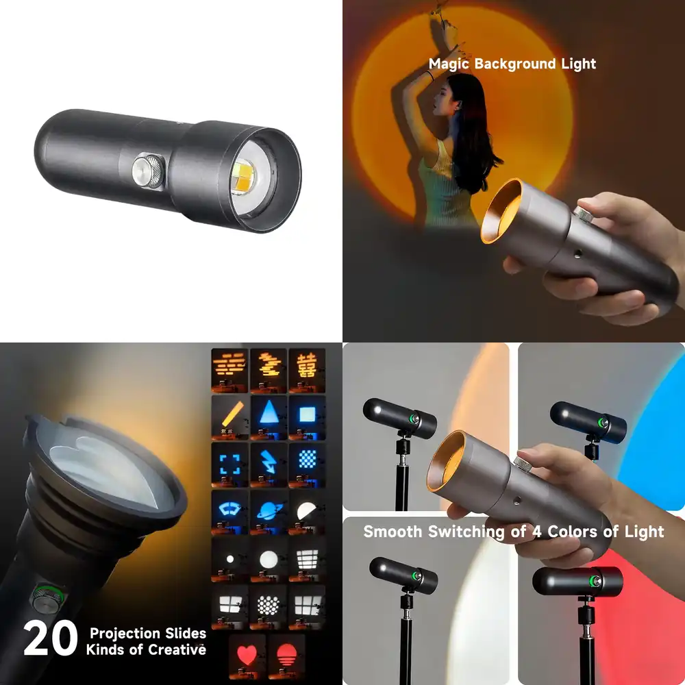 Photography Lighting Portrait - SL15 10W Battery-Powered Mini LED Adjustable