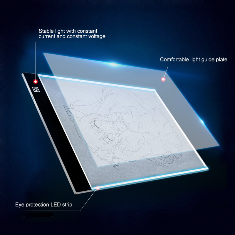 LED Photocopying Table Drawing - Photography Lighting Board recension och pris