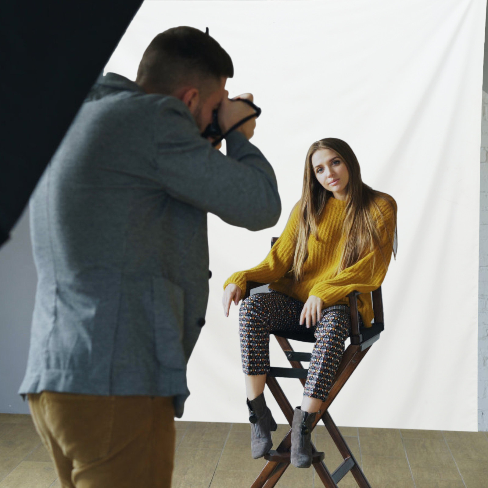 White Photo Backdrop Premium P - Photography Lighting White Background recension och pris