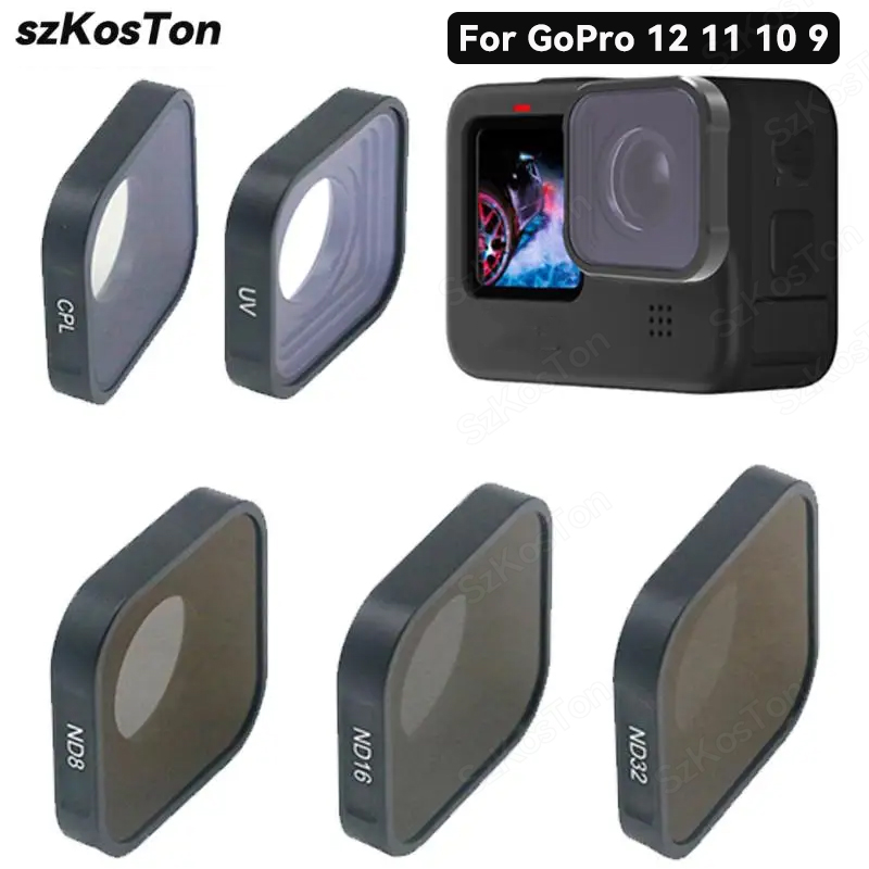 UV CPL ND8 ND16 ND32 Filter fo - Gopro Action Camera Hero 12 Black recension och pris