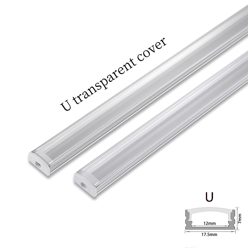 50cm Aluminium Channel for Led - Diffusion Material Roll recension och pris