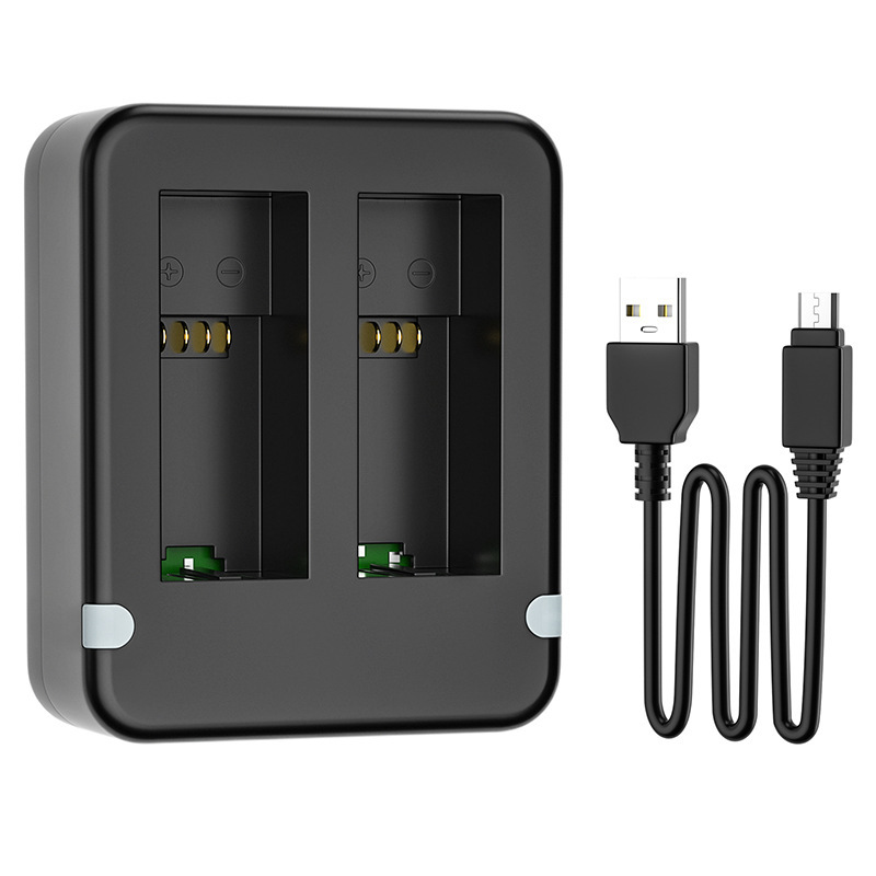 Dual Port Slot Double Battery  - Gopro Action Camera Hero 12 Black recension och pris