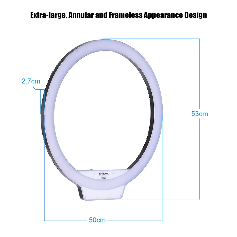 YONGNUO YN608 Studio Ring LED  - Photography Lighting Options recension och pris