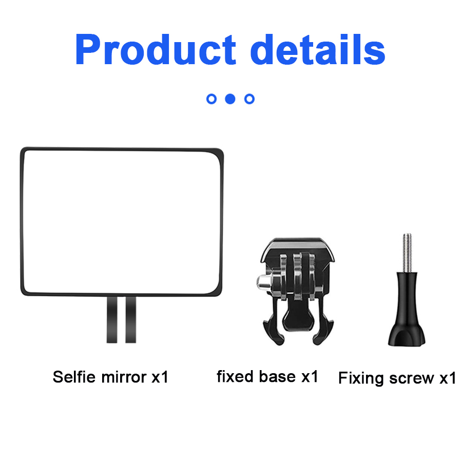 mirror refractor accessories F - Gopro Action Camera Hero 12 Black recension och pris