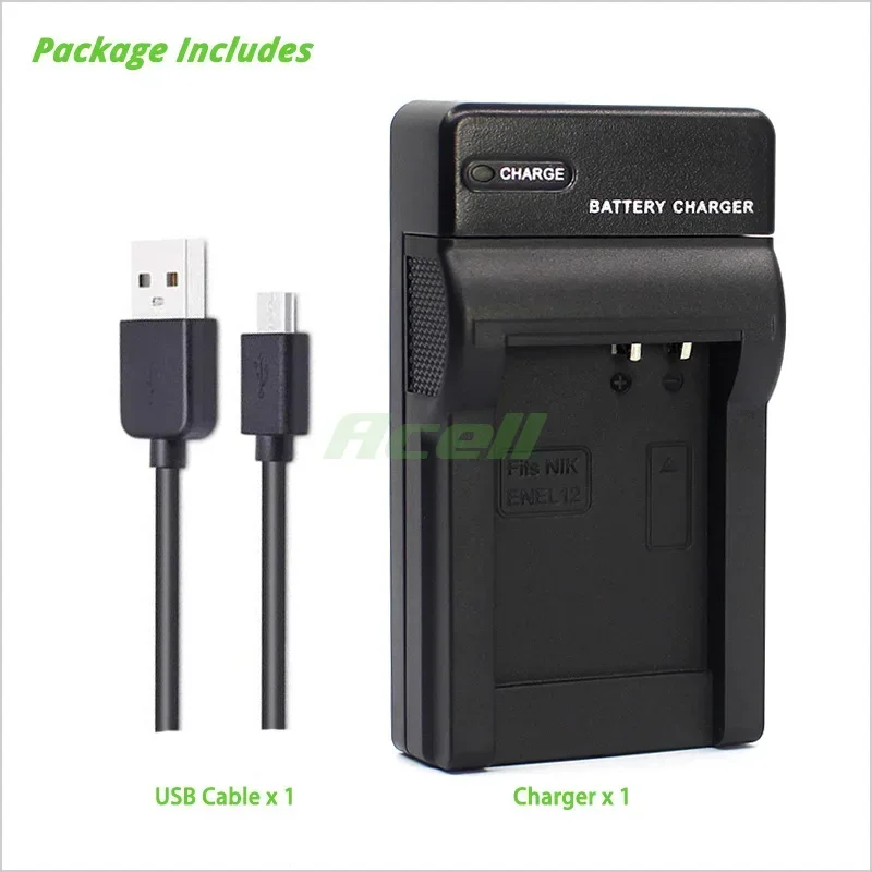 EN-EL12 MH-65 Replace USB Char - Nikon Camera D3500 recension och pris