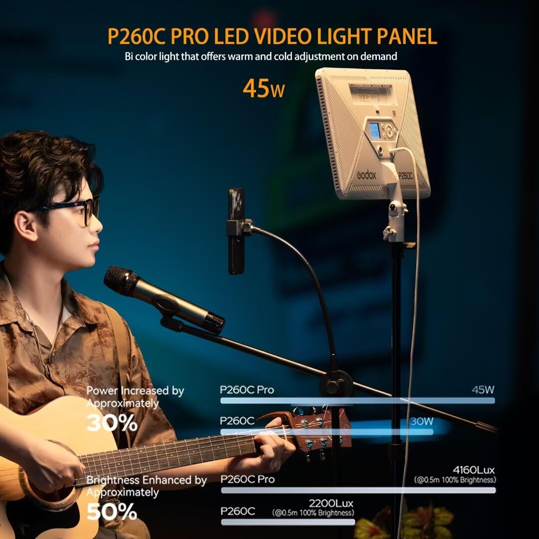 Godox P260C Pro LED Video Ligh - Photography Lighting Board recension och pris