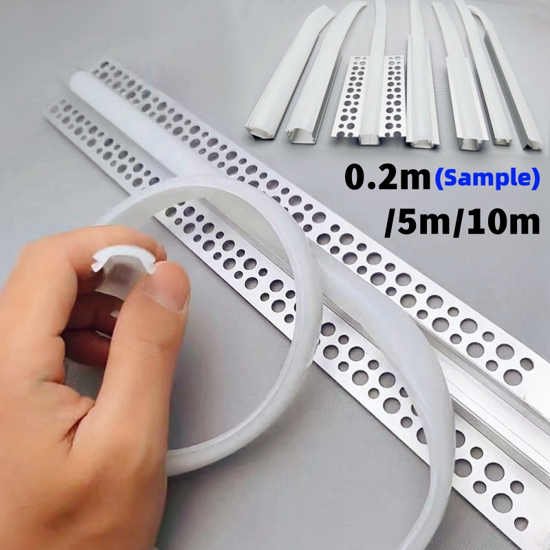 0.2m-10m LED Aluminum Profile  - Diffusion Material Roll recension och pris