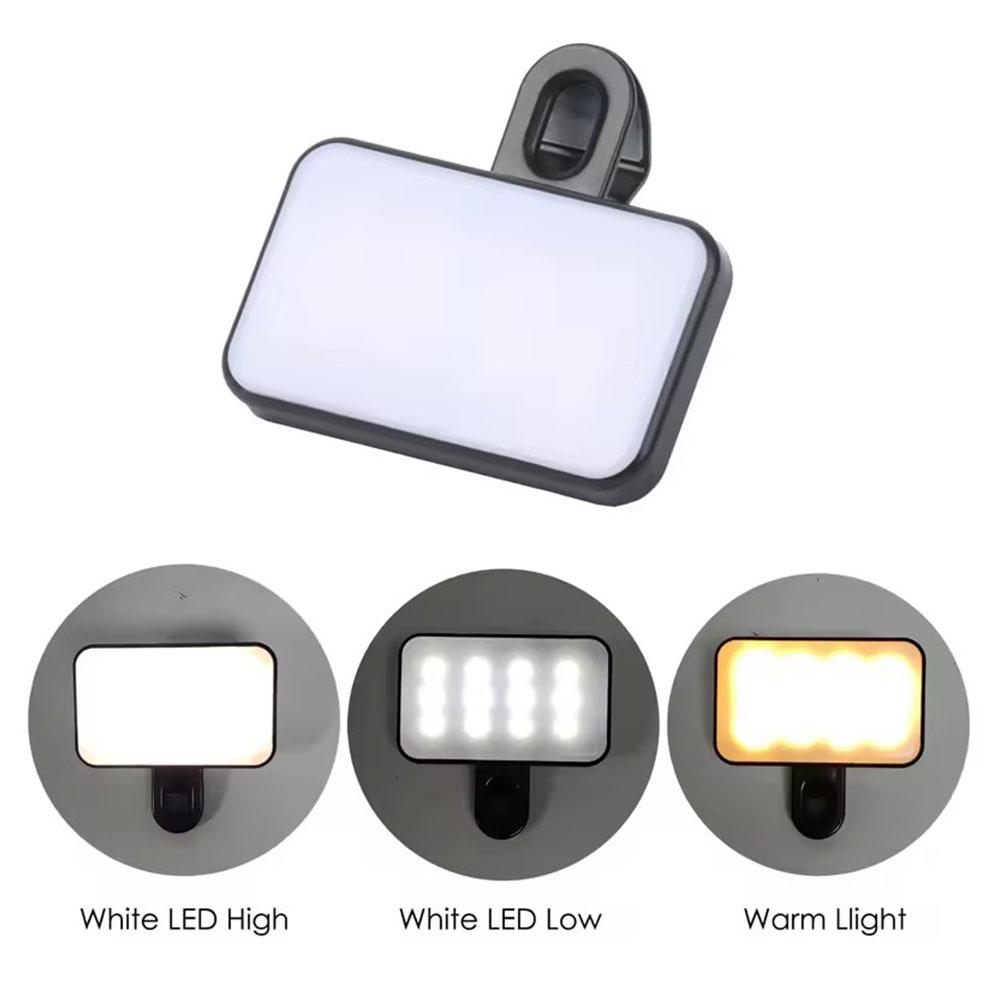 Mini LED Selfie Light 3 Color  - Photography Lighting With Flash recension och pris