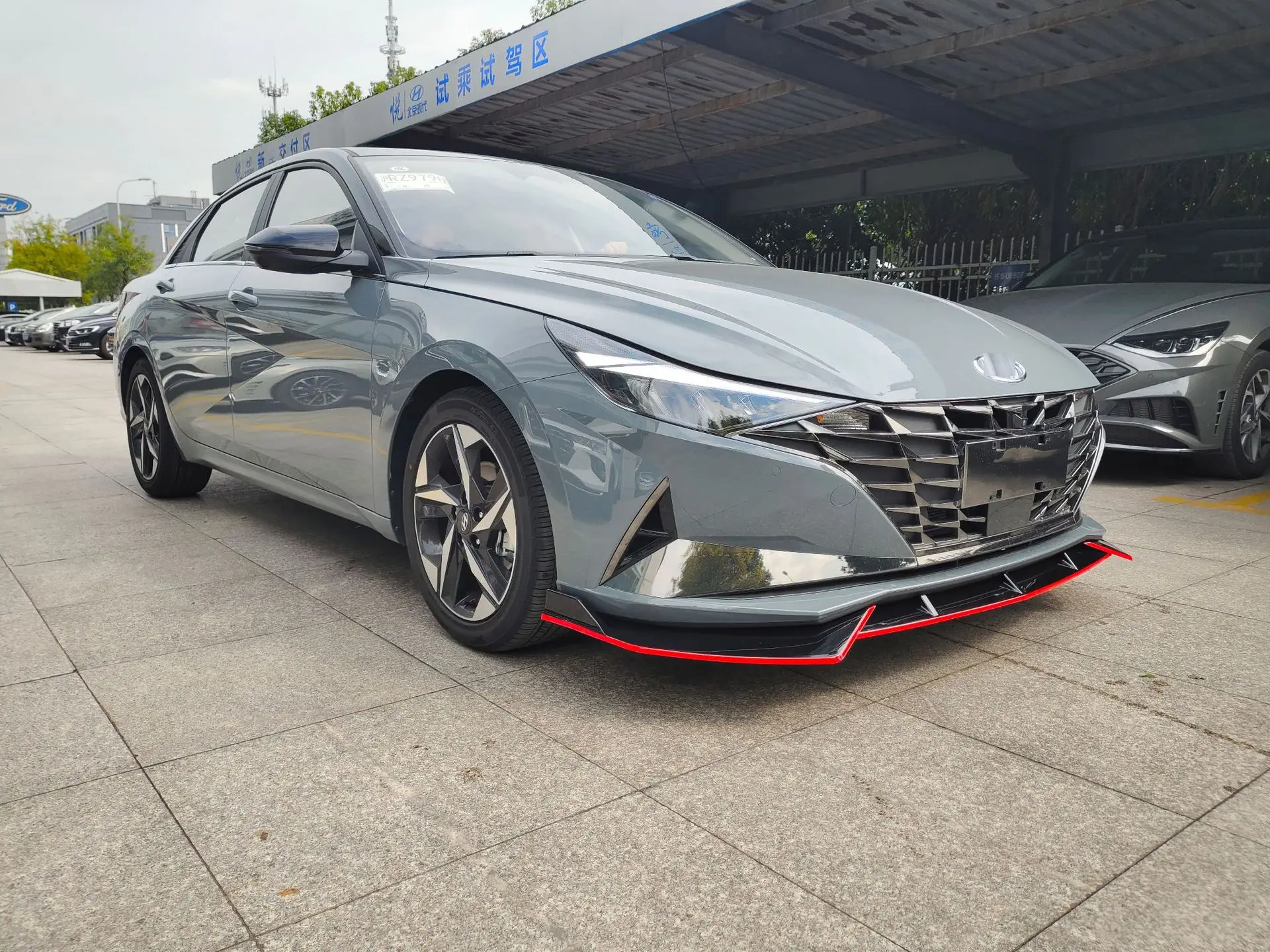 Front Bumper Splitter for Hyun - Diffusion Material Roll recension och pris